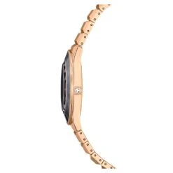 Swarovski 37mm Watch Swiss Made, Metal Bracelet, Black, Rose Gold-tone Finish -Jewelry Store 37mm watch swiss made metal bracelet black rose gold tone finish swarovski 5641294 7