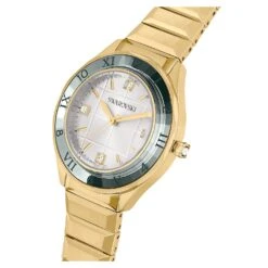 Swarovski 37mm Watch Swiss Made, Metal Bracelet, Gold Tone, Gold-tone Finish 14 Swarovski 37mm Watch Swiss Made, Metal Bracelet, Gold Tone, Gold-tone Finish -Jewelry Store 37mm watch swiss made metal bracelet gold tone gold tone finish swarovski 5635450 4