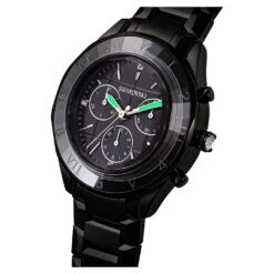 Swarovski 39mm Watch Swiss Made, Metal Bracelet, Black, Black Finish 12 Swarovski 39mm Watch Swiss Made, Metal Bracelet, Black, Black Finish -Jewelry Store 39mm watch swiss made metal bracelet black black finish swarovski 5641393 2