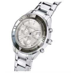 Swarovski 39mm Watch Swiss Made, Metal Bracelet, Silver Tone, Stainless Steel -Jewelry Store 39mm watch swiss made metal bracelet silver tone stainless steel swarovski 5641297 4