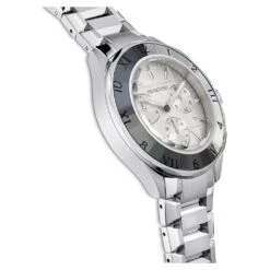 Swarovski 39mm Watch Swiss Made, Metal Bracelet, Silver Tone, Stainless Steel -Jewelry Store 39mm watch swiss made metal bracelet silver tone stainless steel swarovski 5641297 5