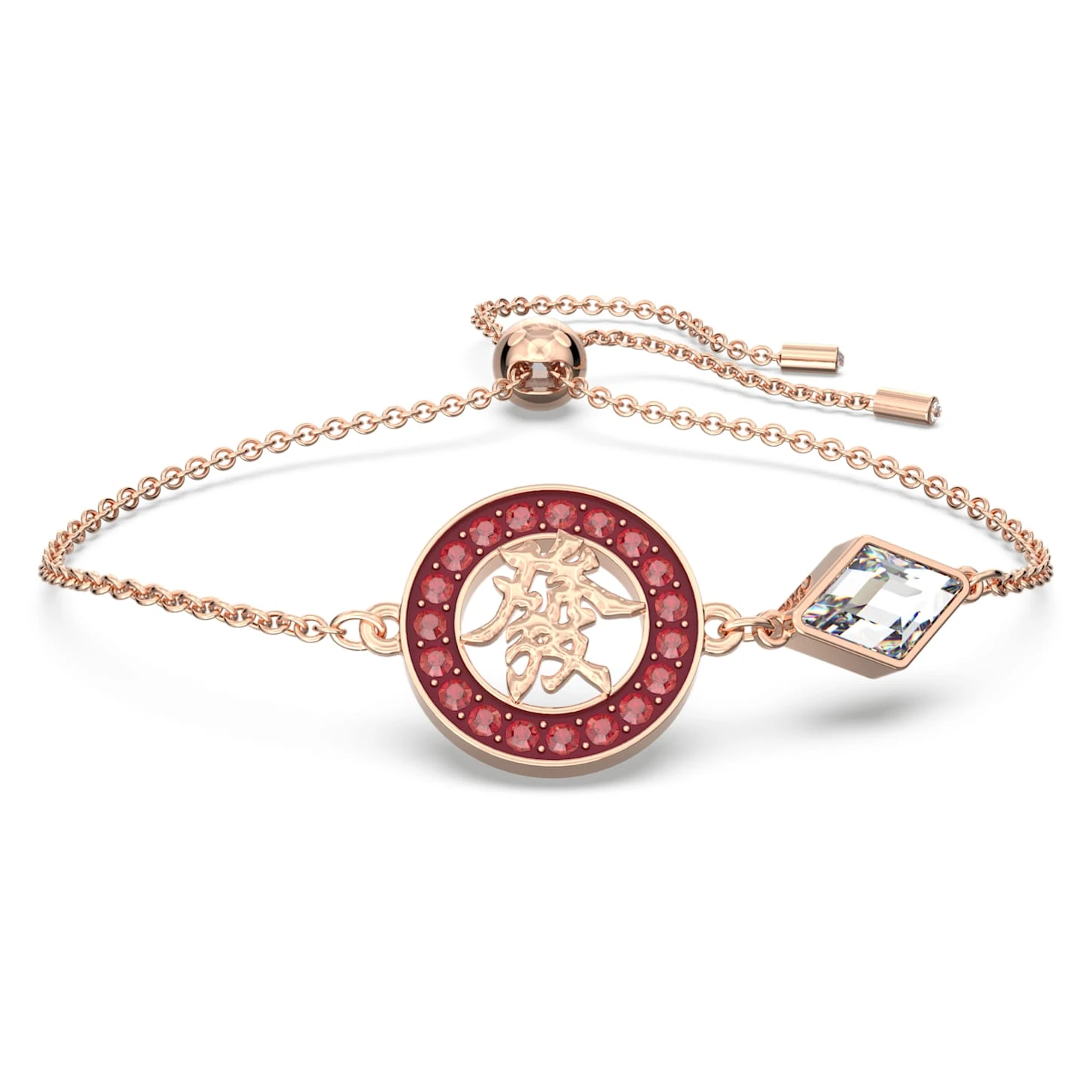 Swarovski Alea Bracelet Red, Rose Gold-tone Plated 4 Swarovski Alea Bracelet Red, Rose Gold-tone Plated - Image 2