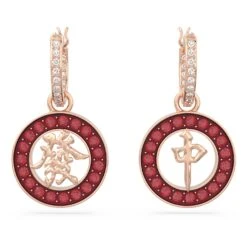 Swarovski Alea Drop Earrings Red, Rose Gold-tone Plated 10 Swarovski Alea Drop Earrings Red, Rose Gold-tone Plated -Jewelry Store alea drop earrings red rose gold tone plated swarovski 5649790 2