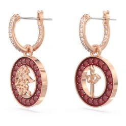 Swarovski Alea Drop Earrings Red, Rose Gold-tone Plated 11 Swarovski Alea Drop Earrings Red, Rose Gold-tone Plated -Jewelry Store alea drop earrings red rose gold tone plated swarovski 5649790 3