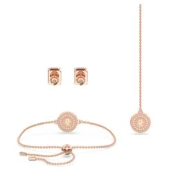 Swarovski Alea Set Multicolored, Rose Gold-tone Plated -Jewelry Store alea set multicolored rose gold tone plated swarovski 5649791 3