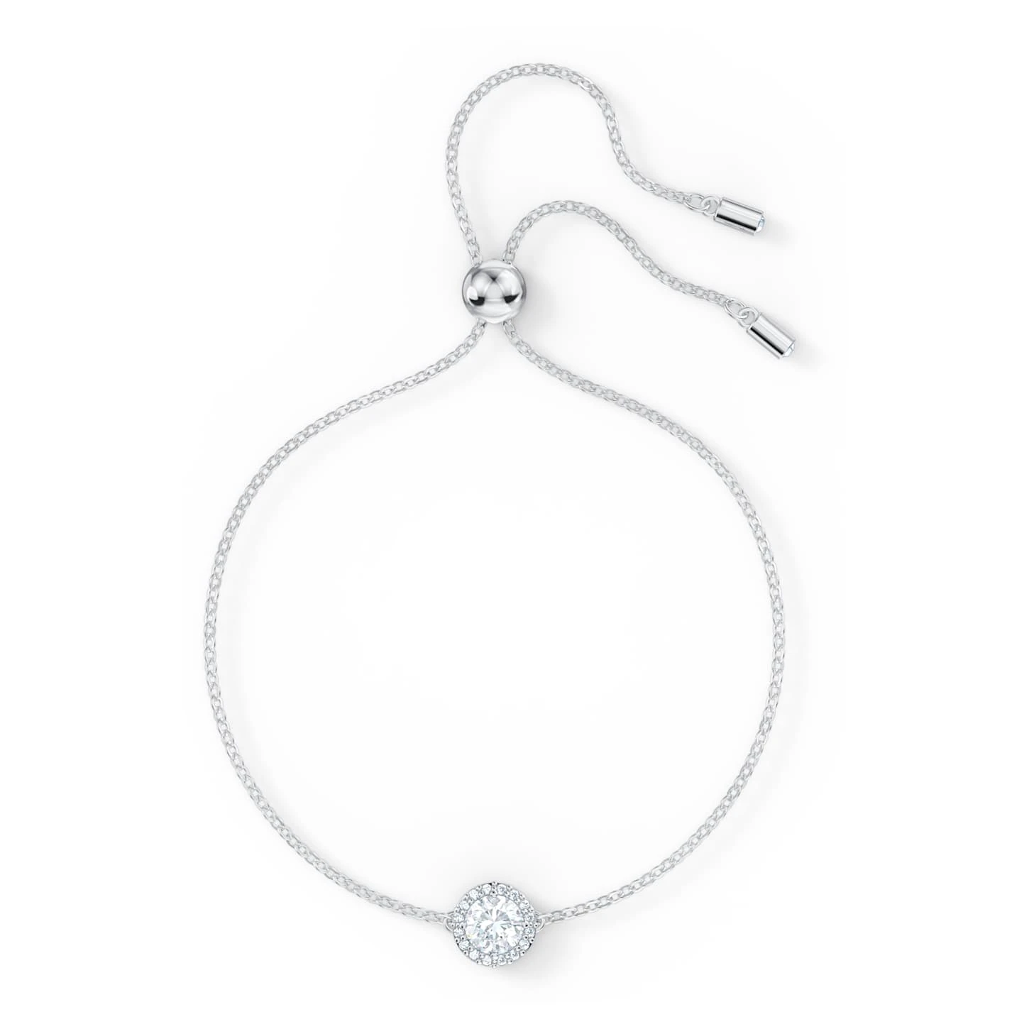 Swarovski Angelic Bracelet Round Cut, White, Rhodium Plated 6 Swarovski Angelic Bracelet Round Cut, White, Rhodium Plated - Image 4
