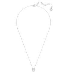 Swarovski Attract Necklace Square Cut, White, Rhodium Plated 10 Swarovski Attract Necklace Square Cut, White, Rhodium Plated -Jewelry Store attract necklace square cut white rhodium plated swarovski 5510696 2