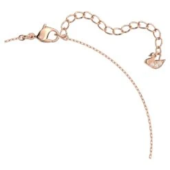 Swarovski Attract Necklace Square Cut, White, Rose Gold-tone Plated -Jewelry Store attract necklace square cut white rose gold tone plated swarovski 5510698 3