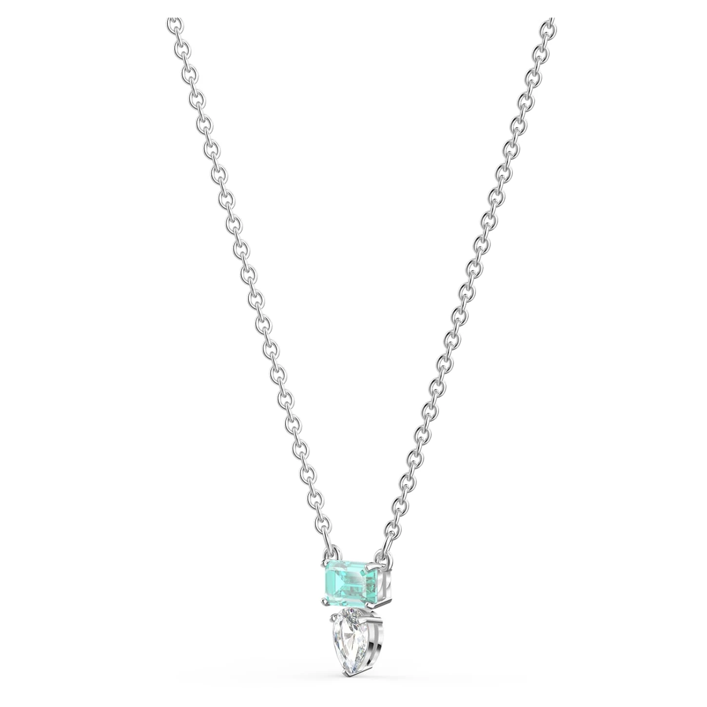 Swarovski Attract Set Mixed Cuts, Blue, Rhodium Plated 6 Swarovski Attract Set Mixed Cuts, Blue, Rhodium Plated - Image 4