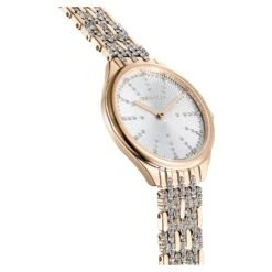 Swarovski Attract Watch Swiss Made, Pavé, Metal Bracelet, Gold Tone, Champagne Gold-tone Finish -Jewelry Store attract watch swiss made pavC3A9 metal bracelet gold tone champagne gold tone finish swarovski 5610484 5