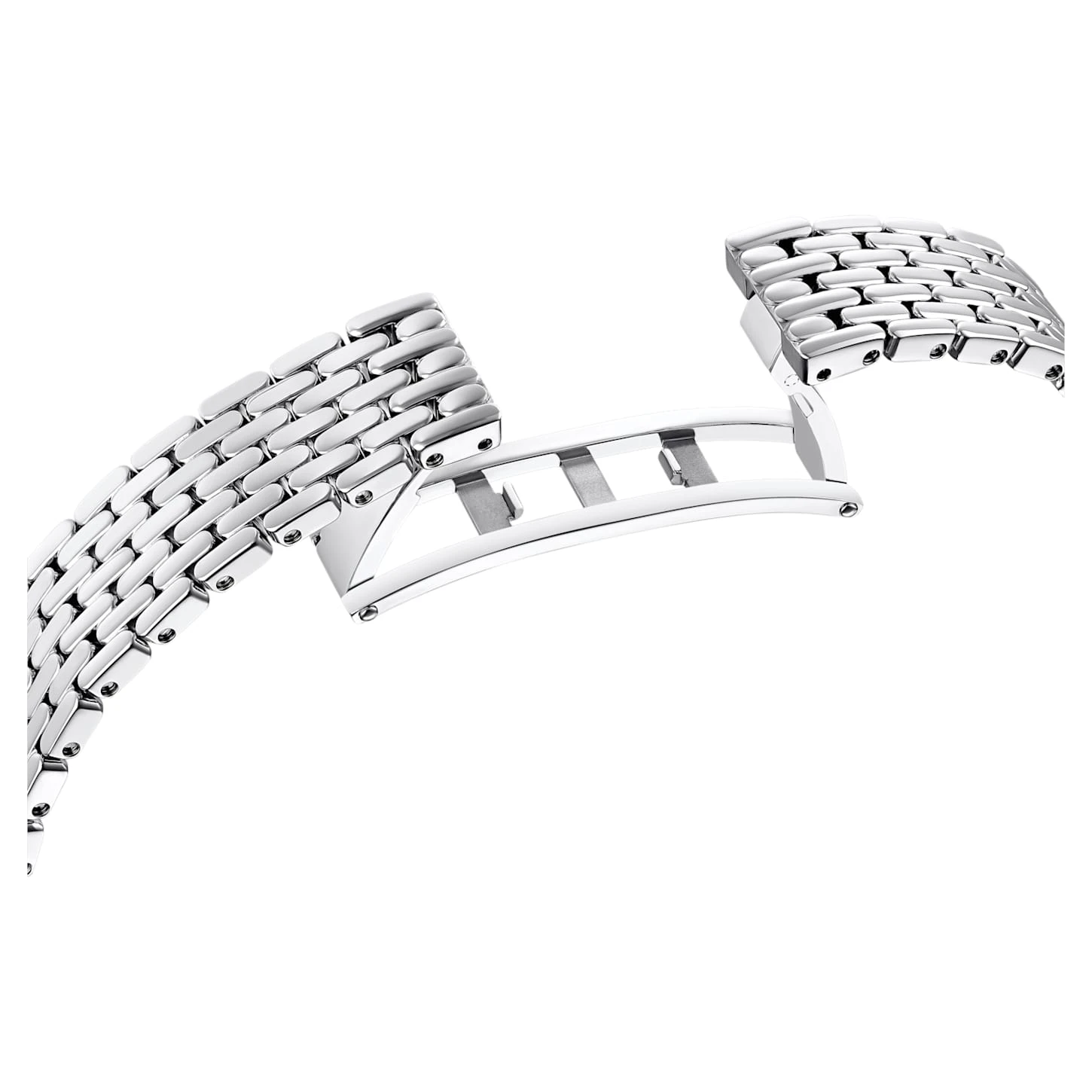 Swarovski Attract Watch Swiss Made, Pavé, Metal Bracelet, Silver Tone, Stainless Steel 9 Swarovski Attract Watch Swiss Made, Pavé, Metal Bracelet, Silver Tone, Stainless Steel - Image 7