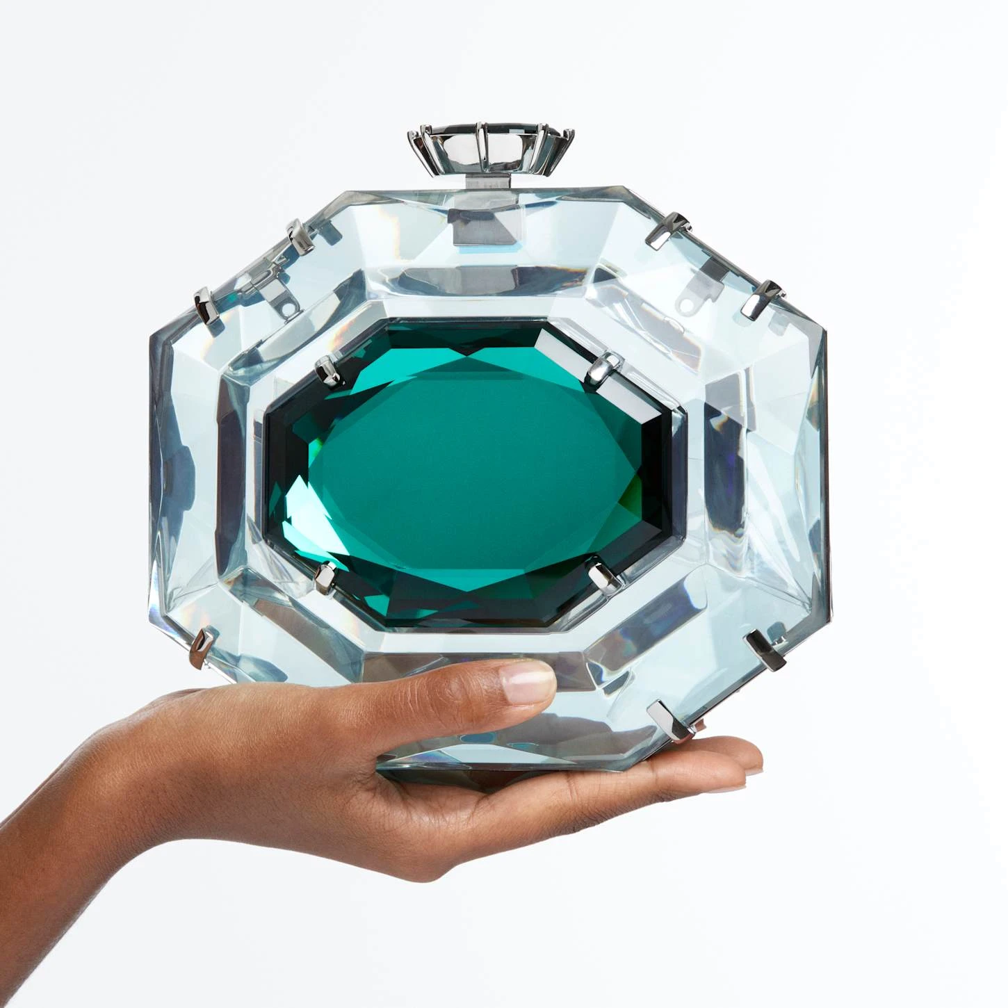 Swarovski Bag Green 3 Swarovski Bag Green