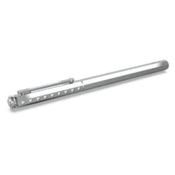 Swarovski Ballpoint Pen Classic, Silver Tone, Chrome Plated