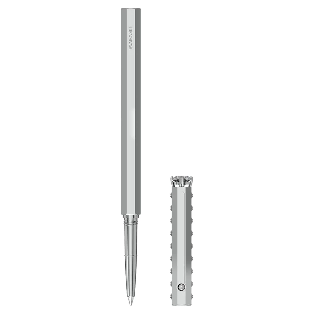 Swarovski Ballpoint Pen Classic, Silver Tone, Chrome Plated 7 Swarovski Ballpoint Pen Classic, Silver Tone, Chrome Plated - Image 5