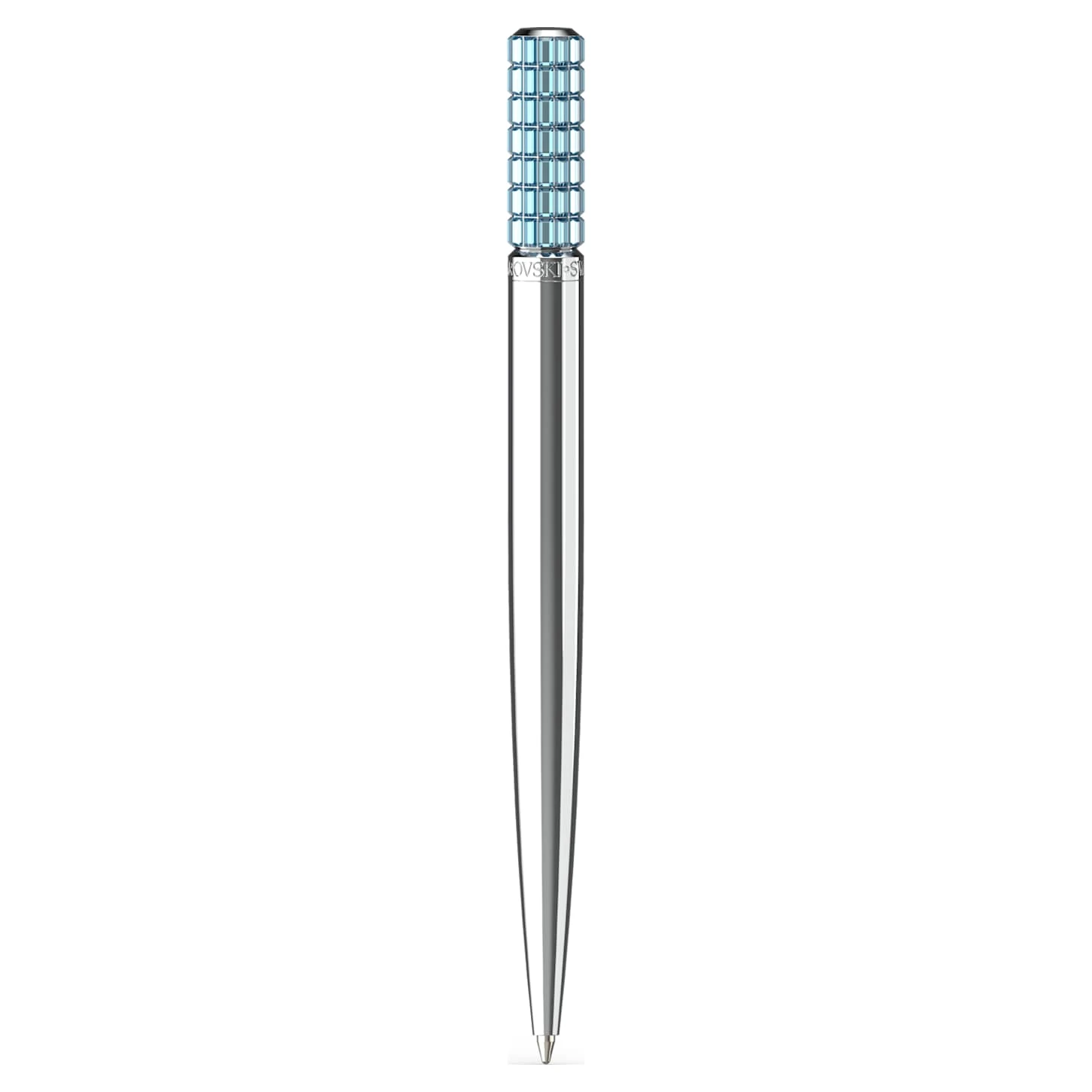 Swarovski Ballpoint Pen Light Blue, Chrome Plated 5 Swarovski Ballpoint Pen Light Blue, Chrome Plated - Image 3