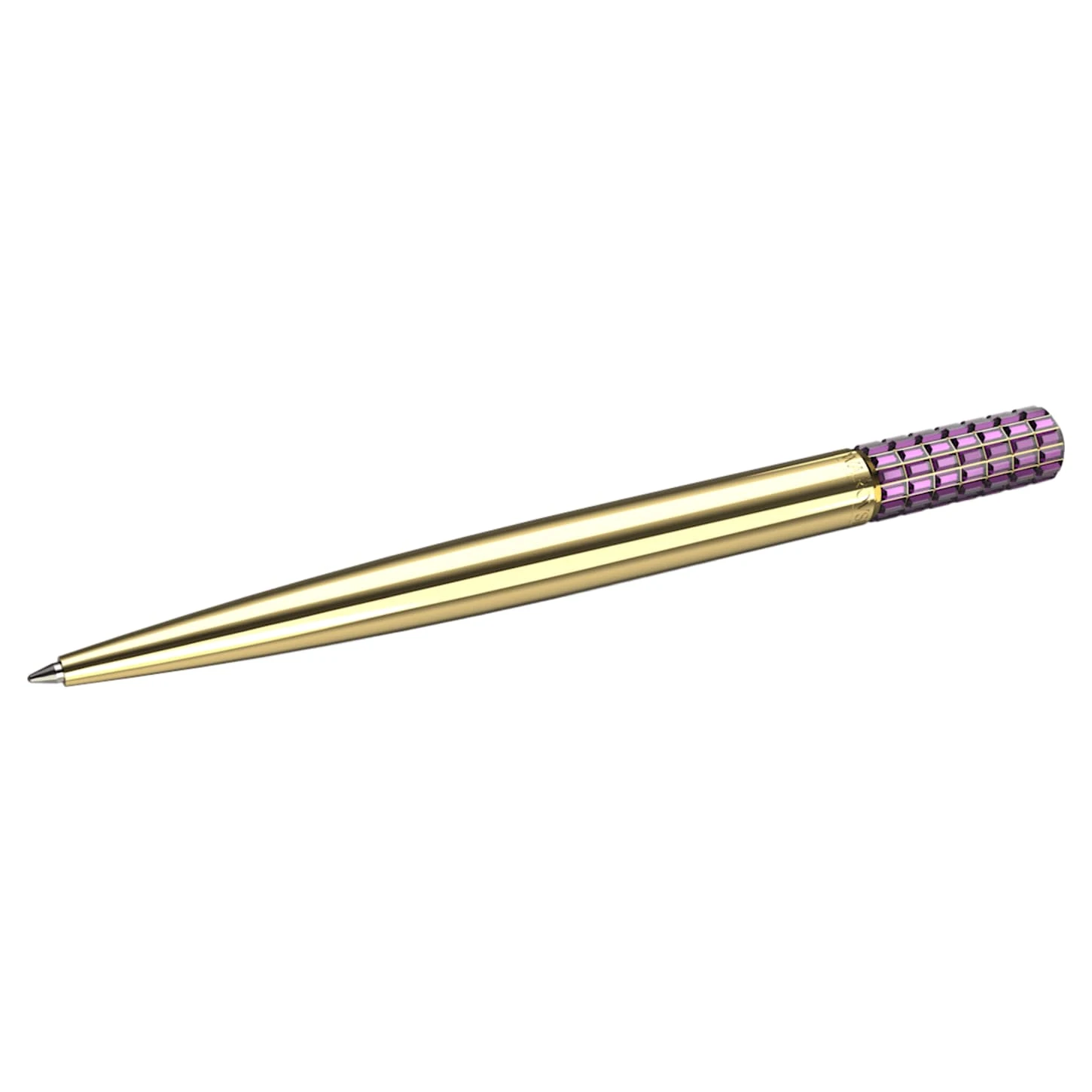 Swarovski Ballpoint Pen Purple, Gold-tone Plated 4 Swarovski Ballpoint Pen Purple, Gold-tone Plated - Image 2