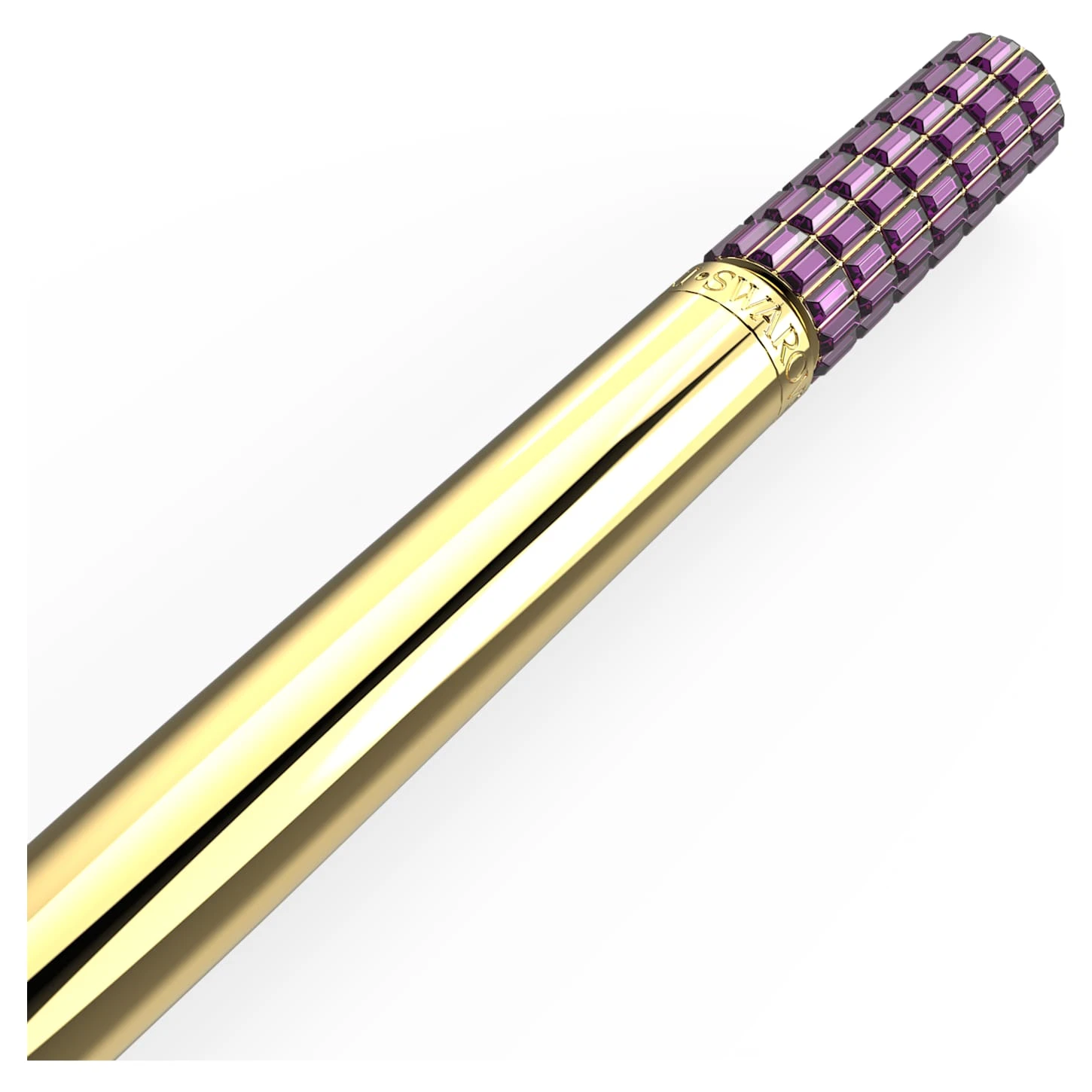 Swarovski Ballpoint Pen Purple, Gold-tone Plated 6 Swarovski Ballpoint Pen Purple, Gold-tone Plated - Image 4