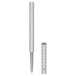 Swarovski Ballpoint Pen Statement, Silver Tone, Chrome Plated -Jewelry Store ballpoint pen statement silver tone chrome plated swarovski 5627171 4