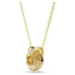 Swarovski Bella V Pendant Round Cut, Gold Tone, Gold-tone Plated 10 Swarovski Bella V Pendant Round Cut, Gold Tone, Gold-tone Plated -Jewelry Store bella v pendant round cut gold tone gold tone plated swarovski 5662091 2