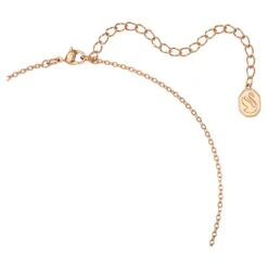 Swarovski Bella V Pendant Round Cut, Pink, Rose Gold-tone Plated -Jewelry Store bella v pendant round cut pink rose gold tone plated swarovski 5662088 3