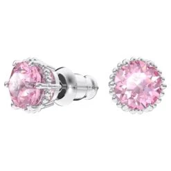 Swarovski Birthstone Stud Earrings Round Cut, October, Pink, Rhodium Plated 13 Swarovski Birthstone Stud Earrings Round Cut, October, Pink, Rhodium Plated -Jewelry Store birthstone stud earrings round cut october pink rhodium plated swarovski 5615521 5