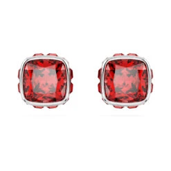 Jewelry Store 28 Jewelry Store -Jewelry Store birthstone stud earrings square cut july red rhodium plated swarovski 5661959 1