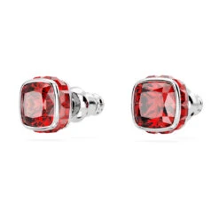 Swarovski Birthstone Stud Earrings Square Cut, July, Red, Rhodium Plated 10 Swarovski Birthstone Stud Earrings Square Cut, July, Red, Rhodium Plated -Jewelry Store birthstone stud earrings square cut july red rhodium plated swarovski 5661959 3