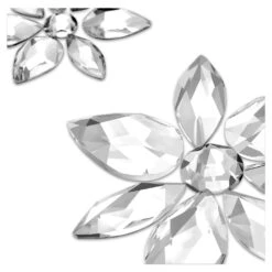 Swarovski Body Jewel Set (3), Mixed Cuts, Flower, White -Jewelry Store body jewel set 28329 mixed cuts flower white swarovski 5651981 2