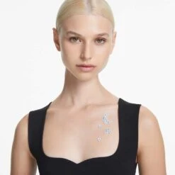 Swarovski Body Jewel Set (4), Moon And Star, White -Jewelry Store body jewel set 28429 moon and star white swarovski 5668448 2