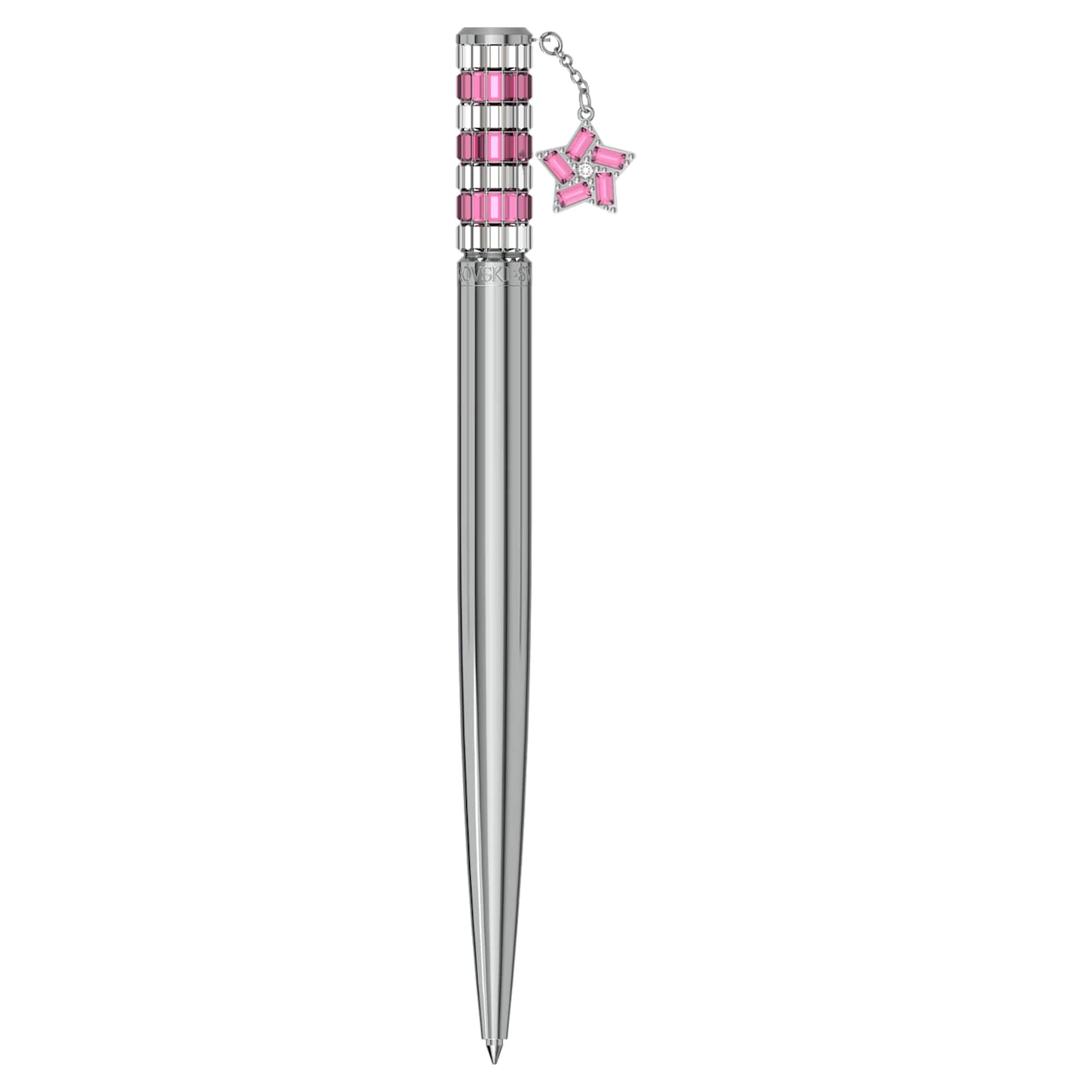 Swarovski Celebration 2023 Ballpoint Pen Star, Pink, Chrome Plated 4 Swarovski Celebration 2023 Ballpoint Pen Star, Pink, Chrome Plated - Image 2