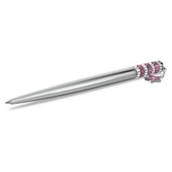 Swarovski Celebration 2023 Ballpoint Pen Star, Pink, Chrome Plated
