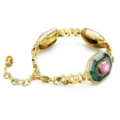 Swarovski Chroma Bracelet Mixed Cuts, Multicolored, Gold-tone Plated -Jewelry Store chroma bracelet mixed cuts multicolored gold tone plated swarovski 5651295 4