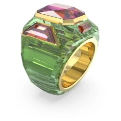 Swarovski Chroma Cocktail Ring Multicolored, Gold-tone Plated 9 Swarovski Chroma Cocktail Ring Multicolored, Gold-tone Plated -Jewelry Store chroma cocktail ring multicolored gold tone plated swarovski 5630315 2