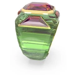 Swarovski Chroma Cocktail Ring Multicolored, Gold-tone Plated 10 Swarovski Chroma Cocktail Ring Multicolored, Gold-tone Plated -Jewelry Store chroma cocktail ring multicolored gold tone plated swarovski 5630315 3