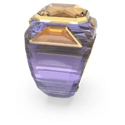 Swarovski Chroma Cocktail Ring Purple, Gold-tone Plated 10 Swarovski Chroma Cocktail Ring Purple, Gold-tone Plated -Jewelry Store chroma cocktail ring purple gold tone plated swarovski 5630319 3