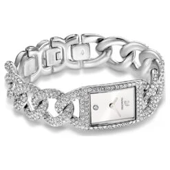 Swarovski Cocktail Watch Swiss Made, Full Pavé, Metal Bracelet, Silver Tone, Stainless Steel 10 Swarovski Cocktail Watch Swiss Made, Full Pavé, Metal Bracelet, Silver Tone, Stainless Steel -Jewelry Store cocktail watch swiss made full pavC3A9 metal bracelet silver tone stainless steel swarovski 5547617 3