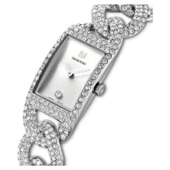 Swarovski Cocktail Watch Swiss Made, Full Pavé, Metal Bracelet, Silver Tone, Stainless Steel 11 Swarovski Cocktail Watch Swiss Made, Full Pavé, Metal Bracelet, Silver Tone, Stainless Steel -Jewelry Store cocktail watch swiss made full pavC3A9 metal bracelet silver tone stainless steel swarovski 5547617 4