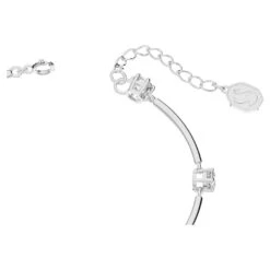 Swarovski Constella Bangle Round Cut, White, Rhodium Plated -Jewelry Store constella bangle round cut white rhodium plated swarovski 5641680 3