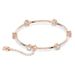 Swarovski Constella Bangle Round Cut, White, Rose Gold-tone Plated 11 Swarovski Constella Bangle Round Cut, White, Rose Gold-tone Plated -Jewelry Store constella bangle round cut white rose gold tone plated swarovski 5654495 4