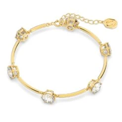 Swarovski Constella Bracelet Round Cut, White, Shiny gold-tone Plated 9 Swarovski Constella Bracelet Round Cut, White, Shiny gold-tone Plated -Jewelry Store constella bracelet round cut white shinyC2A0gold tone plated swarovski 5622719 2