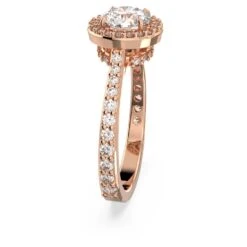 Swarovski Constella Cocktail Ring Round Cut, Pavé, White, Rose Gold-tone Plated 10 Swarovski Constella Cocktail Ring Round Cut, Pavé, White, Rose Gold-tone Plated -Jewelry Store constella cocktail ring round cut pavC3A9 white rose gold tone plated swarovski 5639404 3