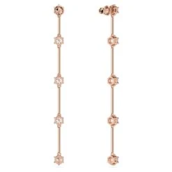 Swarovski Constella Drop Earrings Round Cut, White, Rose Gold-tone Plated 11 Swarovski Constella Drop Earrings Round Cut, White, Rose Gold-tone Plated -Jewelry Store constella drop earrings round cut white rose gold tone plated swarovski 5661463 4