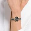 Swarovski Cosmic Rock Watch Swiss Made, Metal Bracelet, Gray, Champagne Gold-tone Finish -Jewelry Store cosmic rock watch swiss made metal bracelet gray champagne gold tone finish swarovski 5466205