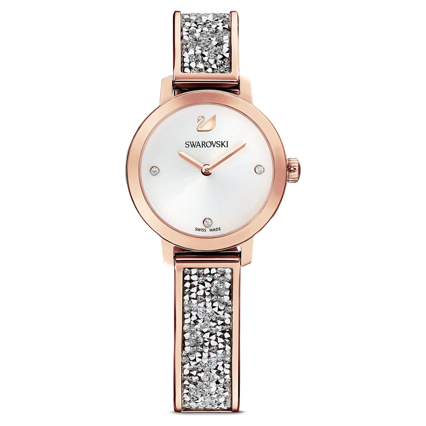 Swarovski Cosmic Rock Watch Swiss Made, Metal Bracelet, Rose Gold Tone, Rose Gold-tone Finish 4 Swarovski Cosmic Rock Watch Swiss Made, Metal Bracelet, Rose Gold Tone, Rose Gold-tone Finish - Image 2