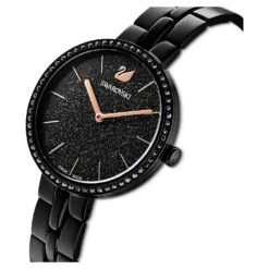 Swarovski Cosmopolitan Watch Swiss Made, Metal Bracelet, Black, Black Finish 11 Swarovski Cosmopolitan Watch Swiss Made, Metal Bracelet, Black, Black Finish -Jewelry Store cosmopolitan watch swiss made metal bracelet black black finish swarovski 5547646 4