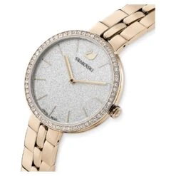 Swarovski Cosmopolitan Watch Swiss Made, Metal Bracelet, Gold Tone, Champagne Gold-tone Finish -Jewelry Store cosmopolitan watch swiss made metal bracelet gold tone champagne gold tone finish swarovski 5517794 4