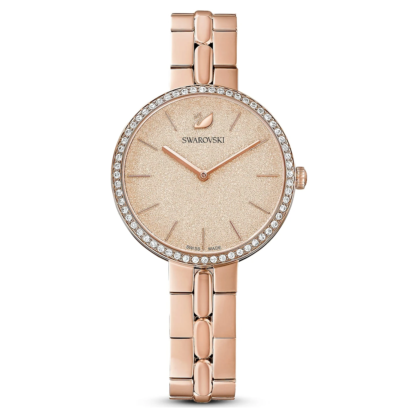 Swarovski Cosmopolitan Watch Swiss Made, Metal Bracelet, Pink, Rose Gold-tone Finish 4 Swarovski Cosmopolitan Watch Swiss Made, Metal Bracelet, Pink, Rose Gold-tone Finish - Image 2