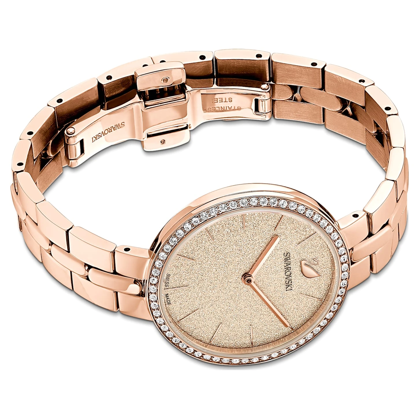 Swarovski Cosmopolitan Watch Swiss Made, Metal Bracelet, Pink, Rose Gold-tone Finish 6 Swarovski Cosmopolitan Watch Swiss Made, Metal Bracelet, Pink, Rose Gold-tone Finish - Image 4