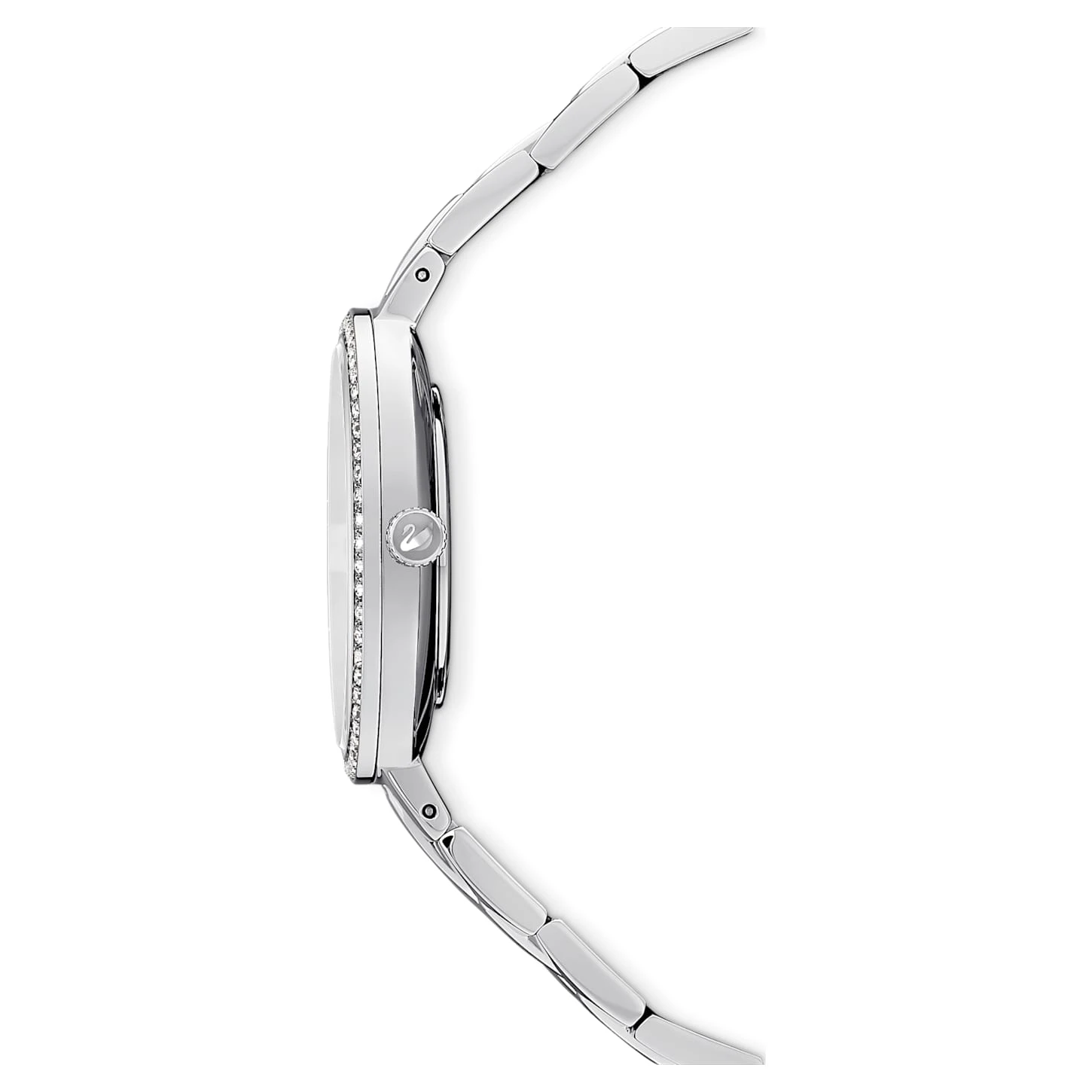 Swarovski Cosmopolitan Watch Swiss Made, Metal Bracelet, Silver Tone, Stainless Steel 5 Swarovski Cosmopolitan Watch Swiss Made, Metal Bracelet, Silver Tone, Stainless Steel - Image 3