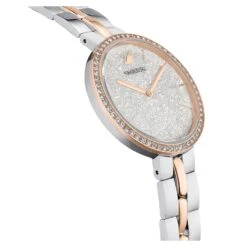 Swarovski Cosmopolitan Watch Swiss Made, Metal Bracelet, White, Mixed Metal Finish -Jewelry Store cosmopolitan watch swiss made metal bracelet white mixed metal finish swarovski 5644081 5